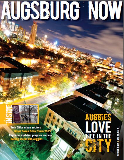 Augsburg Now magazine cover