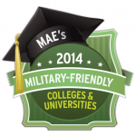 Award: MAE's 2014 Military-Friendly Colleges & Univiersities