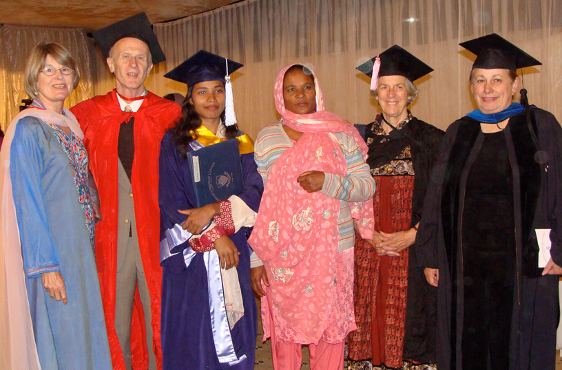Johnsons at Graduation