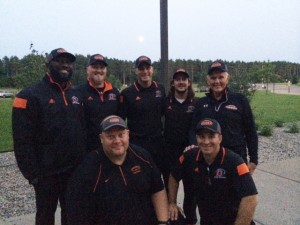 Bottom (L-R): Andy Johnson, Mark Joesph; Top (L-R): Royce Winford, Jordan Berg, Derrin Lamker, David Tilton, Jack Osberg