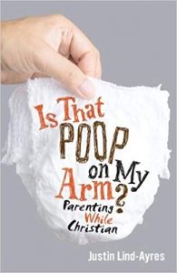 Is That Poop On My Arm? book cover of hand holding a diaper