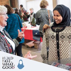Does a Norwegian sweater work with my hijab?