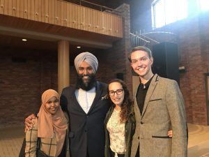 3 previous scholars with Christensen Symposium speaker