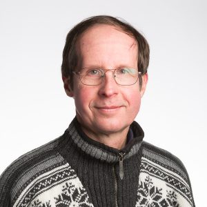 Scott D. Anderson in a Norwegian-style sweater