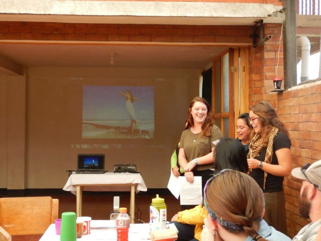 Claire, Ainsley, Judith, Guatemala 2016