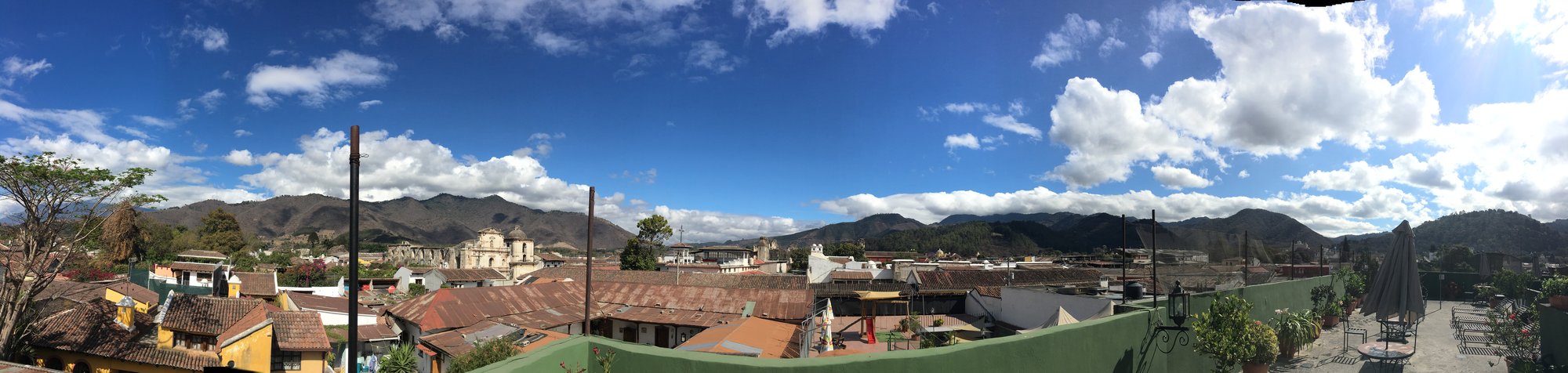 Panoramic view in Guatemala