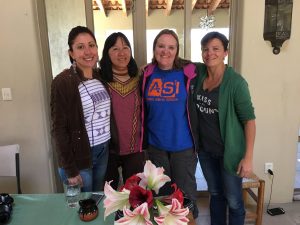 four women group photo