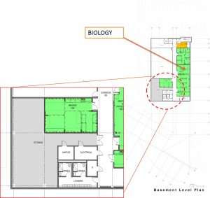 Basement floor plan