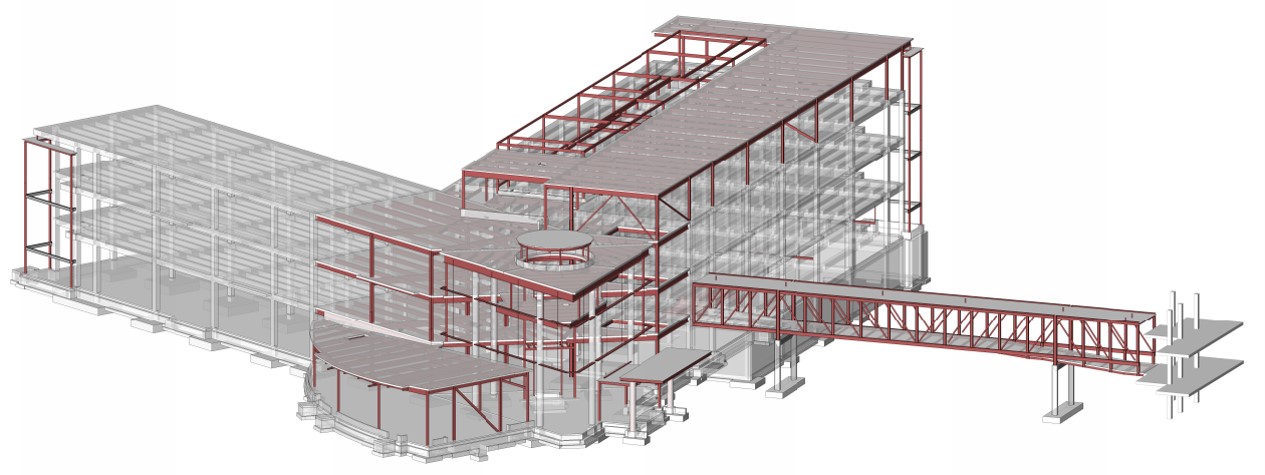 Structural perspective of the Hagfors Center from the south east