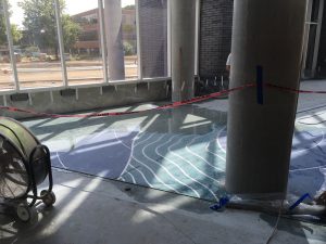 July 31, 2017, terrazzo finishes