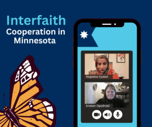 Zoom call with Najeeba & Kristen