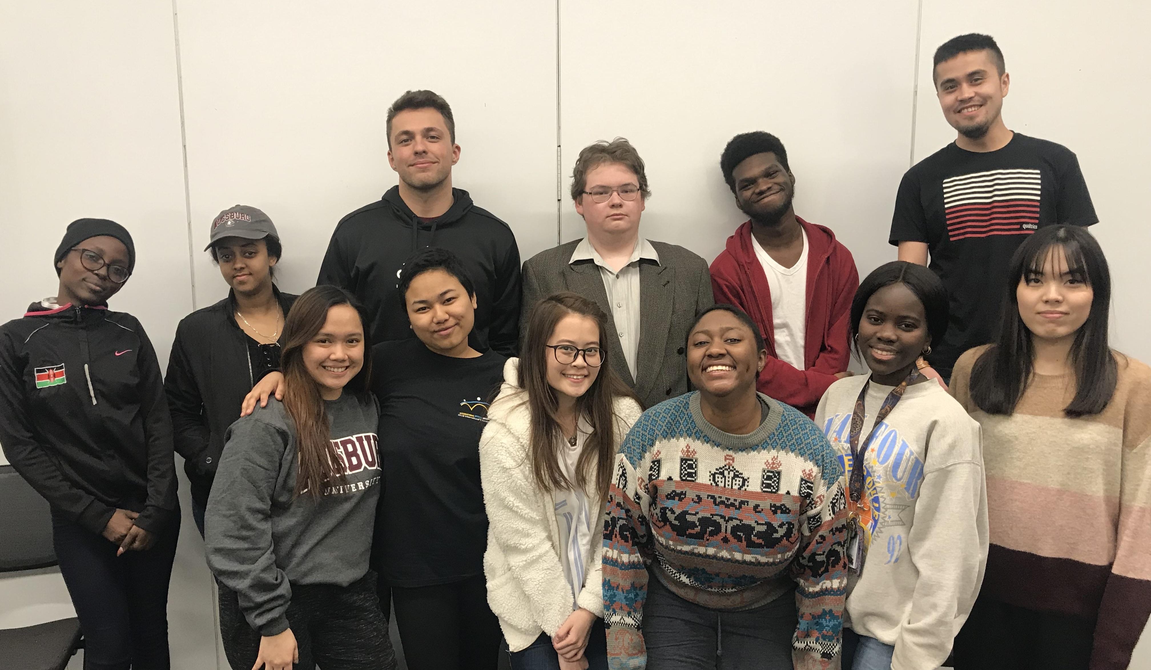 international student mentor group