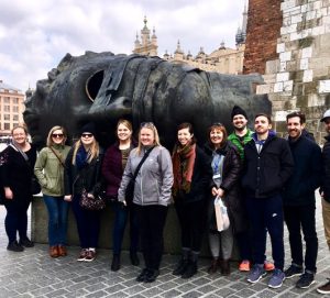 Sightseeing in Krakow (Poland) March 2019