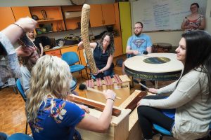 music therapists in the classroom, Augsburg University