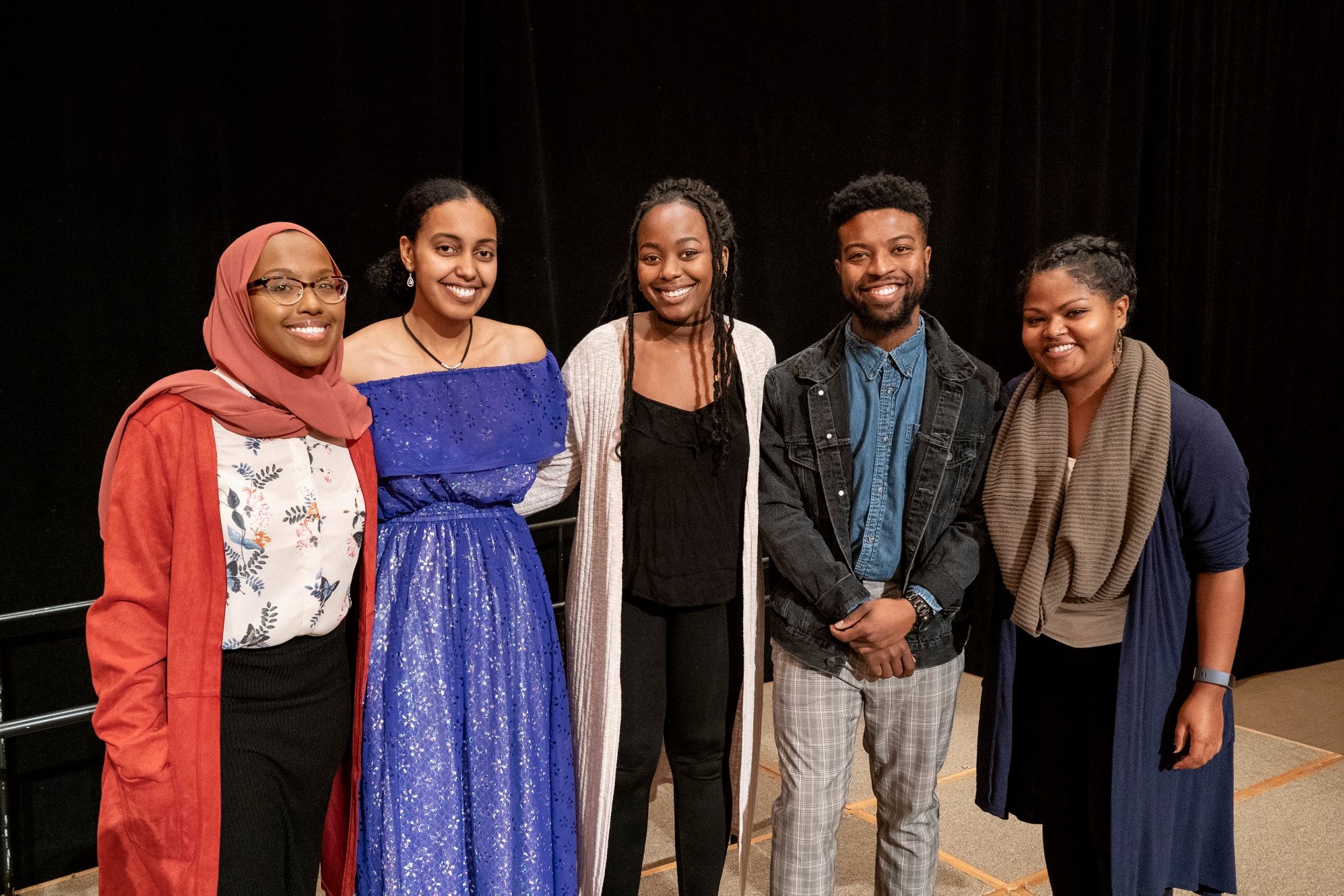 Anita Gay Hawthorne scholars at the 2019 MSS Scholarship Recognition Dinner