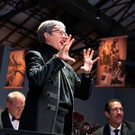 Image of Kristina Boerger conducting the Augsburg Choir