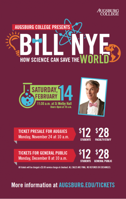 Bill Nye Ticket Information