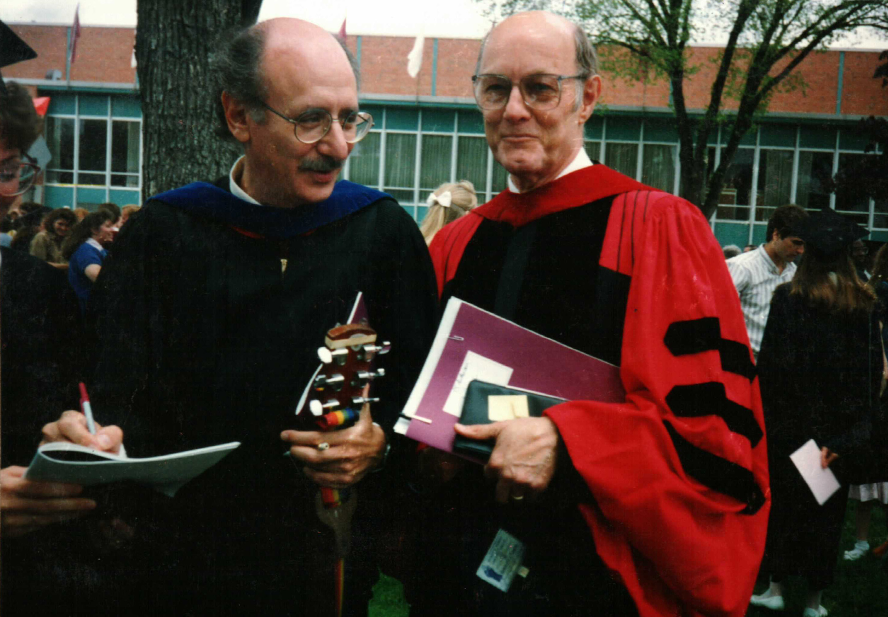 Peter Yarrow, from Peter, Paul and Mary fame, with Charles Anderson