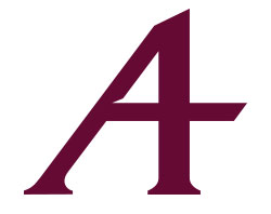 The new "A" icon of Augsburg University