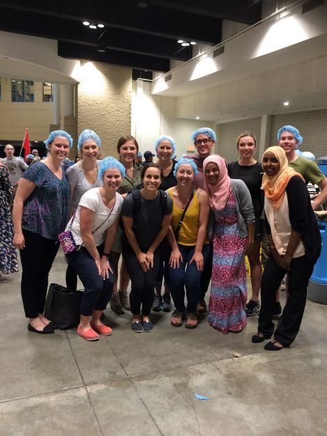 PA Student Volunteers at Feed My Starving Children