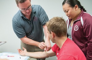 Tom Towle ’14, Scott Harder ’15, and Christina Pekoske ’15