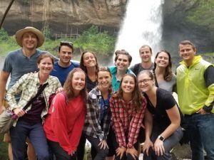 group photo in Nicaragua