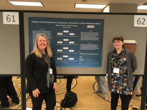 2016 Midwestern Psychological Association conference with Katie Burger '16