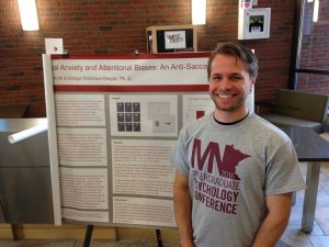 Jake Kraft at the Midwest Undergraduate Research Conference