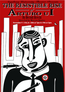 Promotional poster of Arturo UI