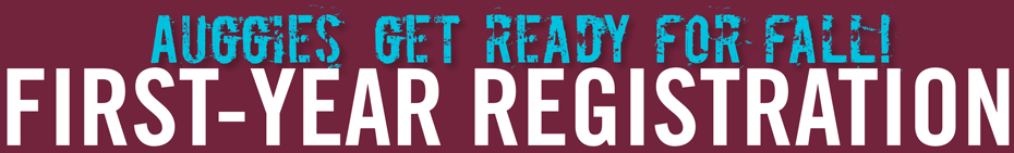 First Year Registration