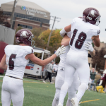 Auggies playing football