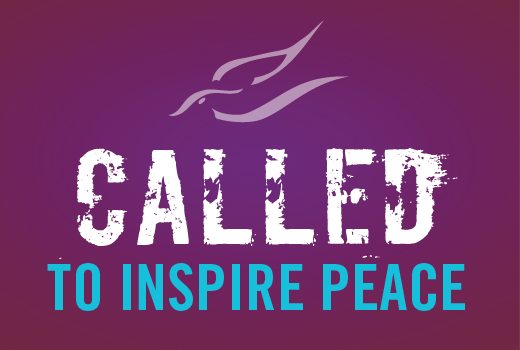 Nobel Peace Prize Forum icon and the words "Called to inspire peace"