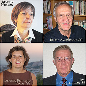 Beverly Nilsson, Bruce Amundson, Jasmina Besirevic-Regan, and Jim Pederson