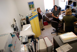 Center Clinic exam room