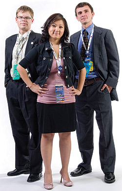 Eric Franzen, Mai Lee, and Ben Krouse-Gagne