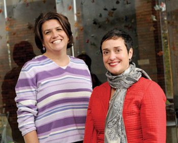 My_Auggie_Experience_Wheeler_Prchal picture of Tina Prchal and Wendi Wheeler