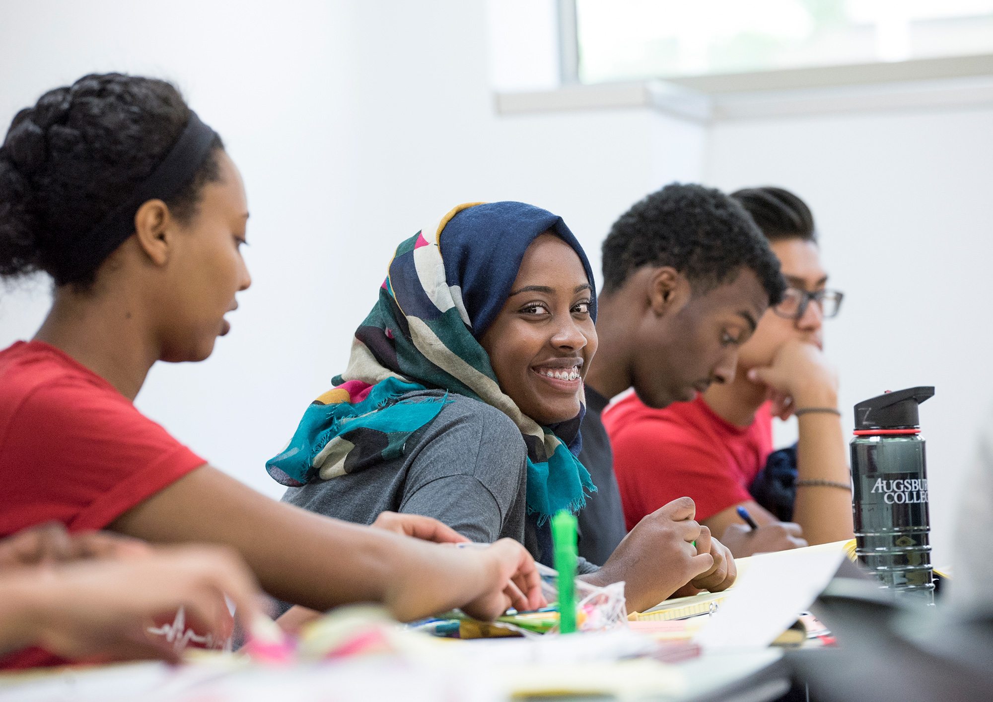 Students in classroom