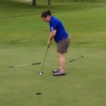 Anne Osberg Moore golfing