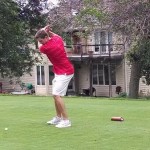 Marcus Brumm golfing