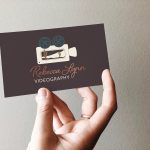 Rebecca Lynn Videography buisness card