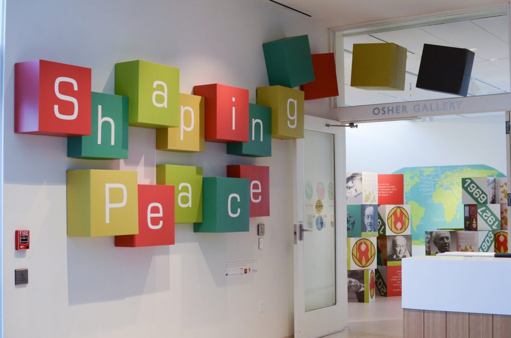 Shaping Peace Exhibit