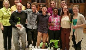 Past Interfaith Scholars with Sonja Hagander and Matt Maruggi