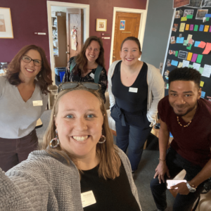 CCV Staff in the office before the Christensen Symposium