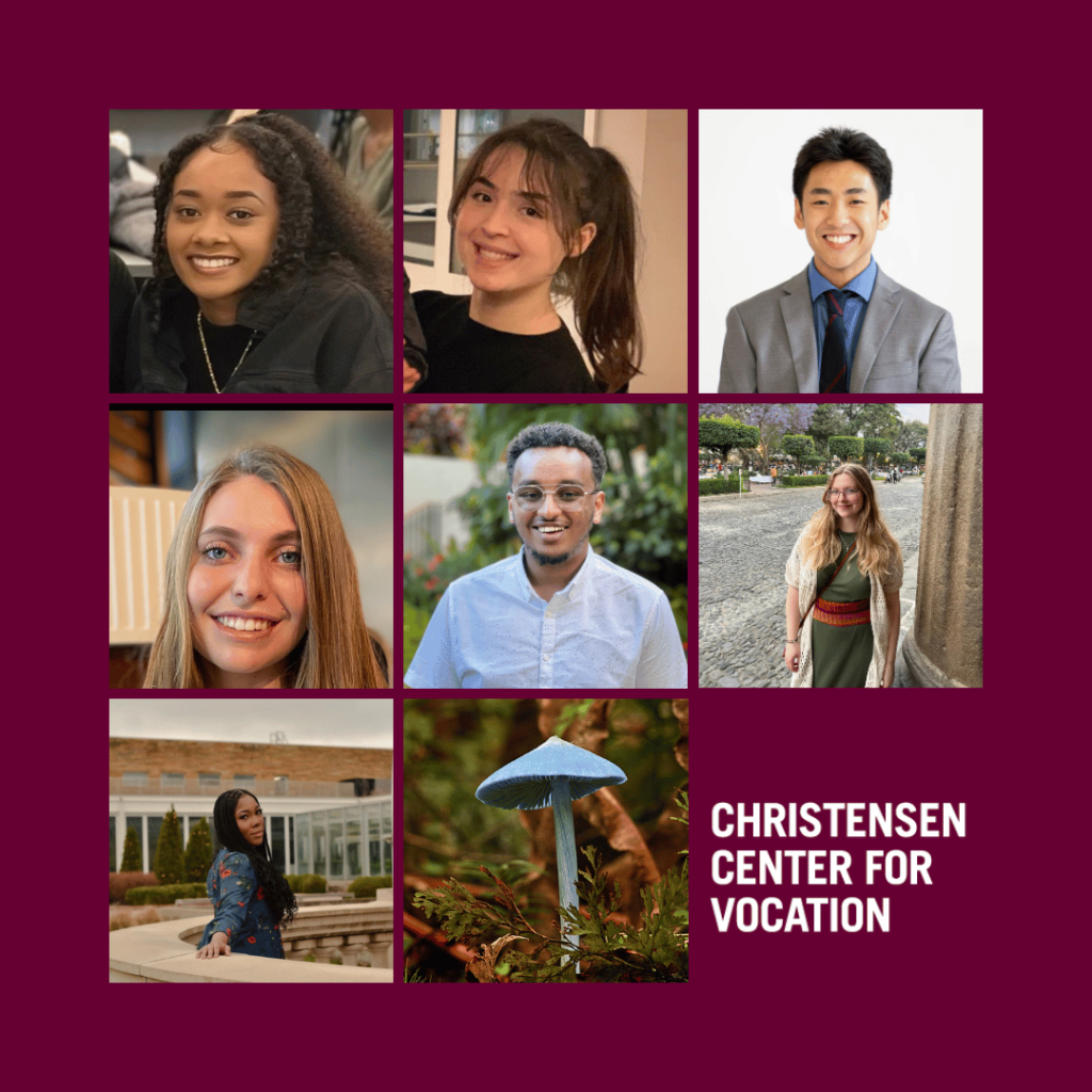 Headshots of Christensen Scholars