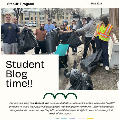 Title reading Student Blog time!!