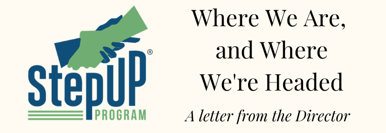 Where We Are, and Where We're Headed. A letter from the director