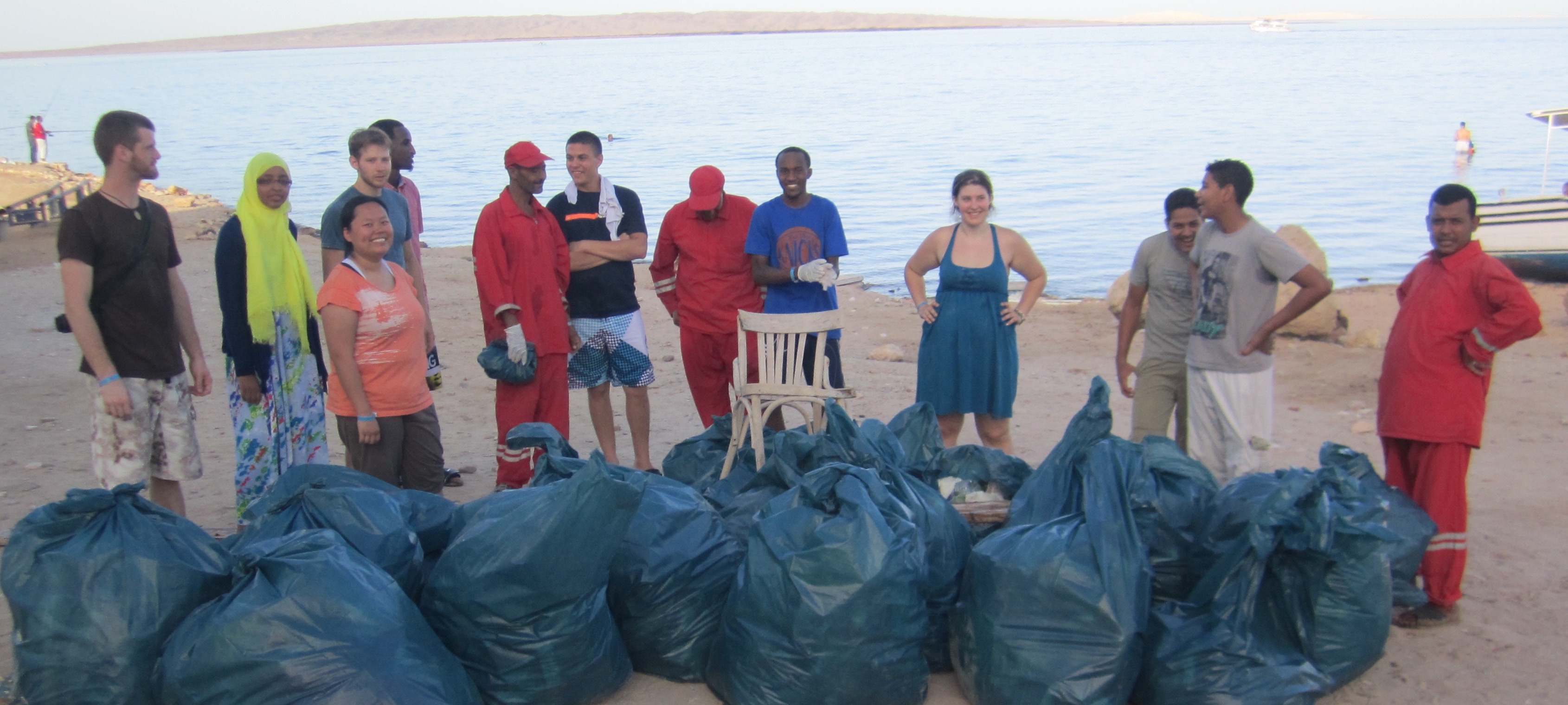 beach cleanup