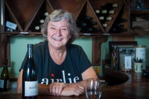 Photo of Mary Olson at her winery