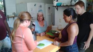 Cooking lesson in Mexico