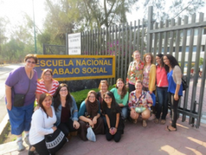 2013 Social Work students at Autonomous National University of Mexico (UNAM) school of social work